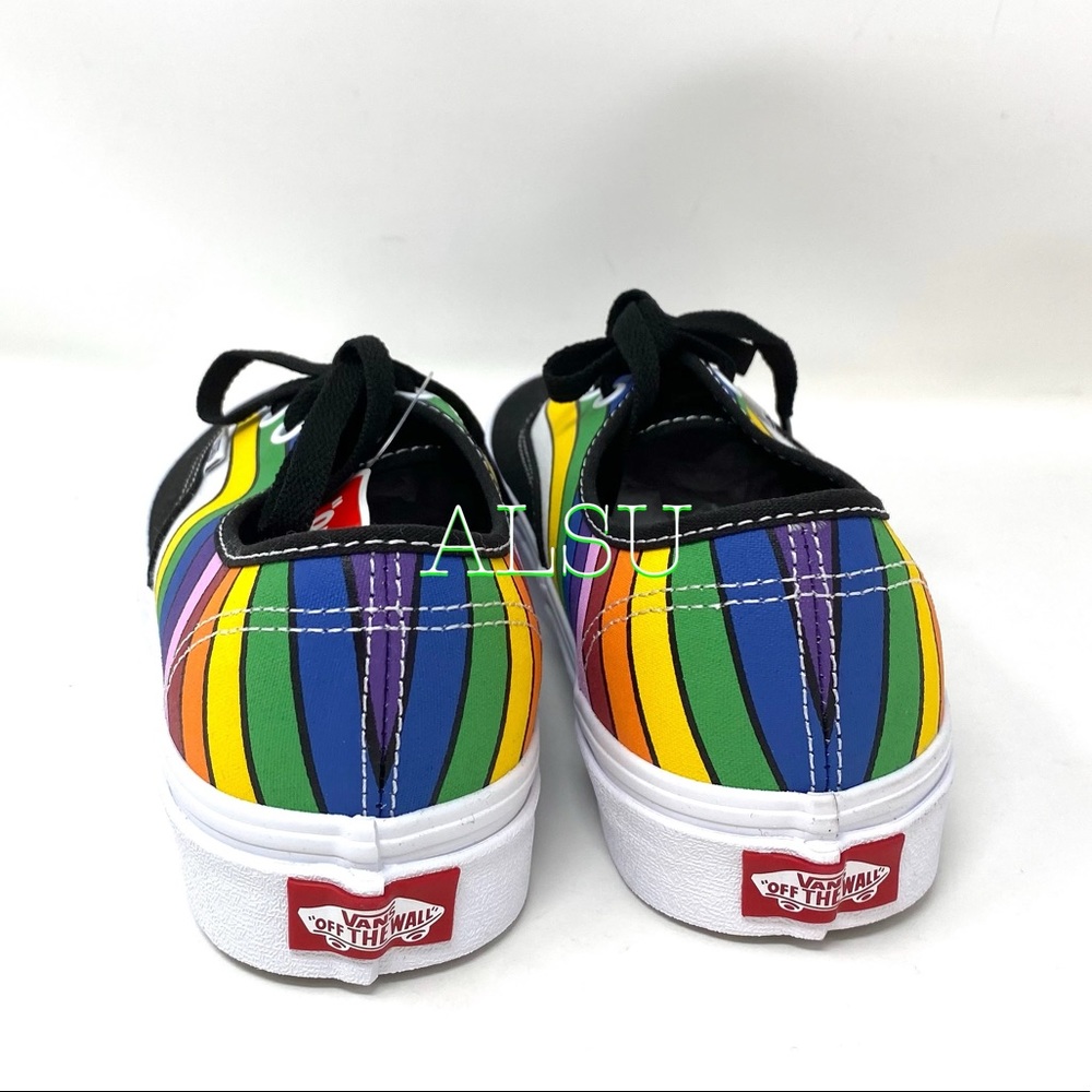 πSANTAβS DEAL π VANS Authentic Refract Canvas Multi Menβs Sneakers VN0A2Z5IWN7 - Picture 5 of 8
